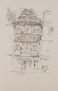 红房子，帕姆波尔 作者 詹姆斯·阿博特·麦克尼尔·惠斯勒