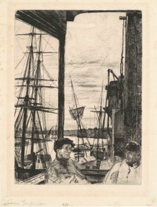 Rotherhithe 作者 詹姆斯·阿博特·麦克尼尔·惠斯勒
