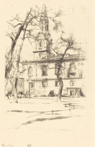St.Giles-in-the-Fields 作者 詹姆斯·阿博特·麦克尼尔·惠斯勒