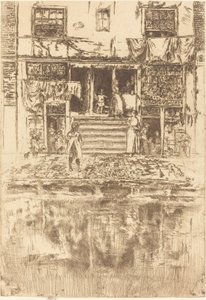 阶梯, 阿姆斯特丹 作者 詹姆斯·阿博特·麦克尼尔·惠斯勒