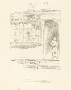 坊间的理发店 作者 詹姆斯·阿博特·麦克尼尔·惠斯勒