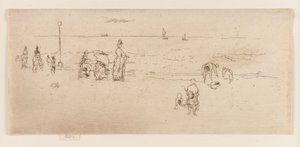 东区海滩 作者 詹姆斯·阿博特·麦克尼尔·惠斯勒