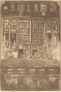 绣花窗帘 作者 詹姆斯·阿博特·麦克尼尔·惠斯勒