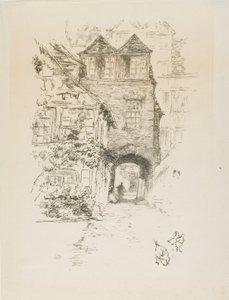 牧师之家，鲁昂 作者 詹姆斯·麦克尼尔·惠斯勒