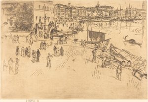 里瓦，第一号 作者 詹姆斯·阿博特·麦克尼尔·惠斯勒