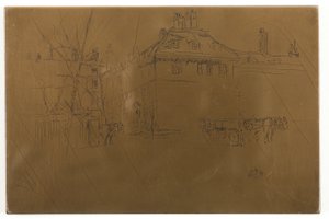 寺庙 作者 詹姆斯·阿博特·麦克尼尔·惠斯勒