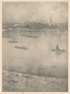 泰晤士河 作者 詹姆斯·阿博特·麦克尼尔·惠斯勒