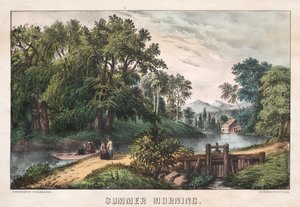 夏日早晨c。 1838-72。
