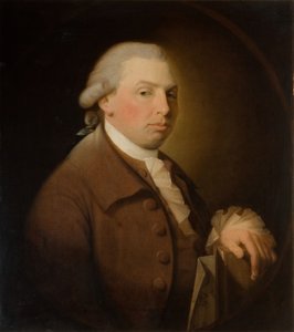 约翰-德林顿的画像，1750-1805。  