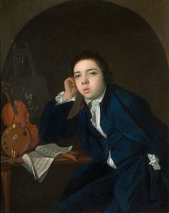 自画像》，1766年。