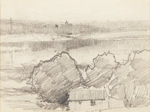 苏格兰的风景（铅笔画）