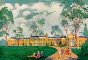Doughoregan庄园，建于1921年，美国马里兰州埃利科特市附近。