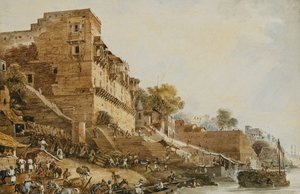 芒德尔或欣多天文台，贝纳雷斯1829年 作者 詹姆斯·普林塞普