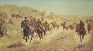 巴勒斯坦战役：第 6 骑兵旅在 El Muhgar 的行动