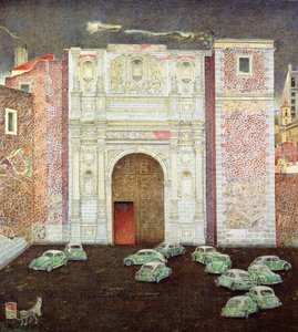 Taxi Depot，San Lazaro，墨西哥城，2003年 作者 詹姆斯·里夫