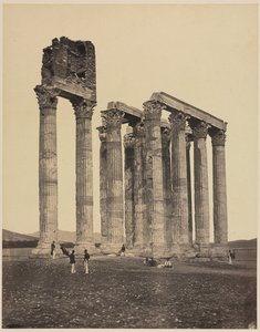木星奥林匹斯神庙c。 1853年。