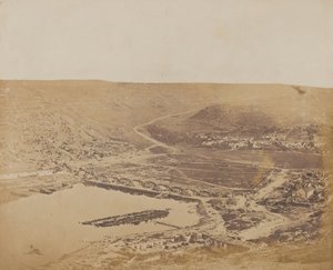 塞瓦斯托波尔的Woronzoff路，1855年 作者 詹姆斯·罗伯逊