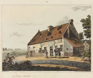 La Belle联盟，来自&39;滑铁卢战役的历史记录&39;，1817年（彩色aquatint）
