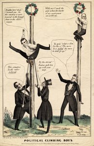 政治攀登男孩，由J Baillie，H Bucholzer，纽约出版，1844年