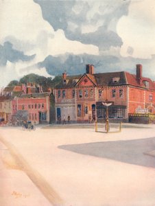 新旅馆和高街，埃普森，1911年，1914年 作者 詹姆斯·S·奥格威