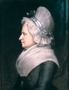 玛莎-华盛顿夫人（1731-1802） 1796（纸上粉彩画 作者 詹姆斯·夏普尔斯