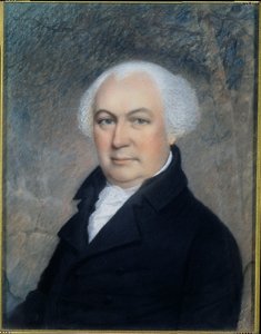 Gouverneur Morris 的肖像（1752-1816）（布面油画） 作者 詹姆斯·夏普尔斯