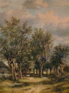 诺里奇附近的小巷，c1837 作者 詹姆斯·斯塔克