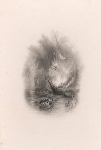 海上火灾（插图）