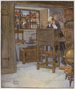 伊扎克·沃尔顿 (Izaak Walton) 为《完美垂钓者》绘制的插图