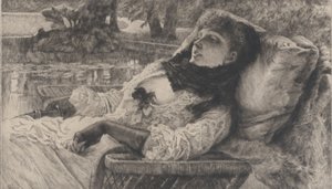 1881年夏日的夜晚。 作者 詹姆斯天梭