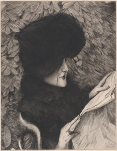 报纸》，1883年。 作者 詹姆斯天梭