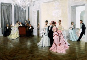 太早》，1873年 作者 詹姆斯天梭