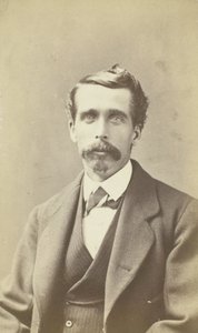 无标题的大胡子男人肖像，185099。 作者 詹姆斯·W·特纳