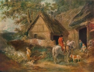 1799年，一个烧着杂草的男孩 作者 詹姆斯·沃德