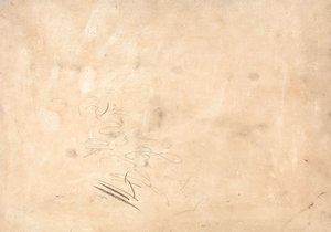 山坡上的雪松与树荫下的鹿群 作者 詹姆斯·沃德