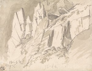峭壁山坡 作者 詹姆斯·沃德