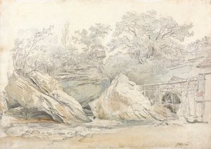阿伯杜莱磨坊，格拉摩根郡 作者 詹姆斯·沃德