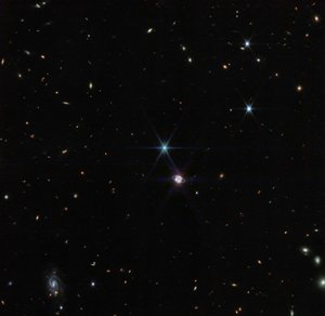 海王星环的罕见景观 作者 詹姆斯韦伯太空望远镜 (NASA)