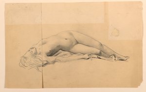 女性裸体