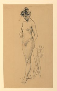 站立的女性裸体