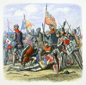 哈里-霍普尔-亨利-珀西爵士之死，什罗普郡什鲁斯伯里，1403年1864年。   作者 詹姆斯·威廉·埃德蒙·道尔