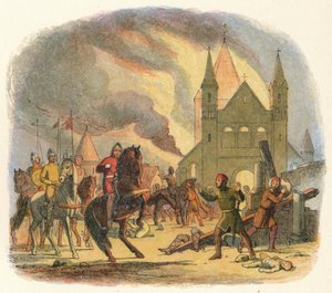威廉在Mantes遭受致命伤，1087年1864年