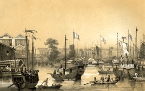 1847年在广州的英国工厂