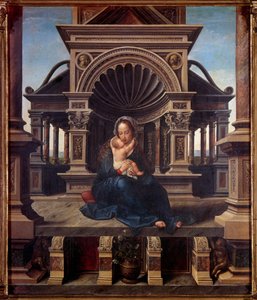 Jan Gossaert dit mabuse 绘画的鲁汶圣母 (1478-1536)