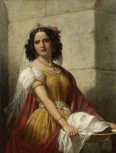 莎乐美与施洗约翰的团长。约于1861年