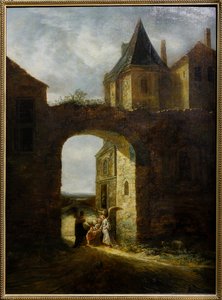 三位天使向亚伯拉罕显现 作者 杨·阿尔特森·马里恩霍夫