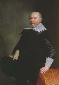Daniel Heinsius（1580-1655）的肖像，荷兰古典学者和诗人