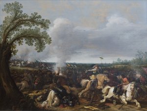 瑞典国王古斯塔夫二世-阿道夫在 1632 年 11 月 16 日的吕岑战役中