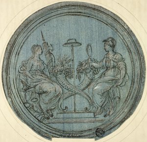 正义与审慎圆环 作者 Jan Baptist Weenix
