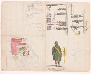 接待国王特使 康提，1785 年 作者 简·布兰德斯